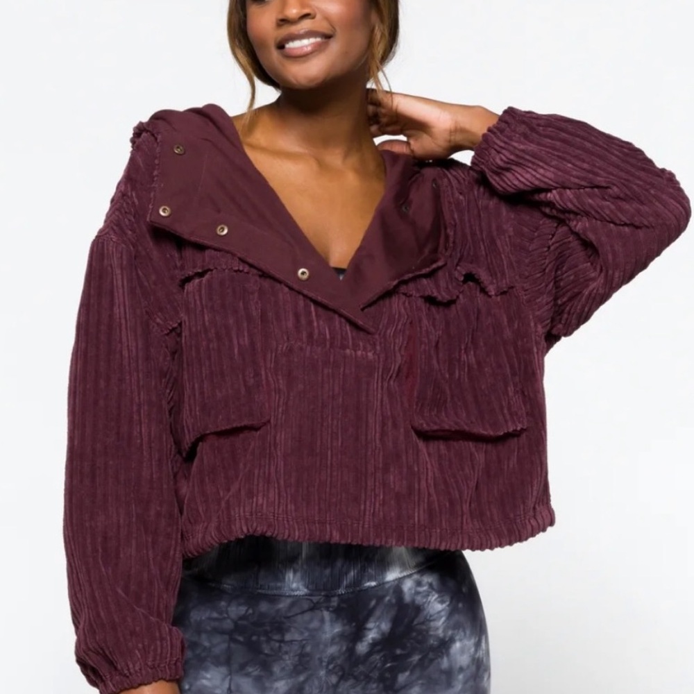 Free People slouchy hoodie